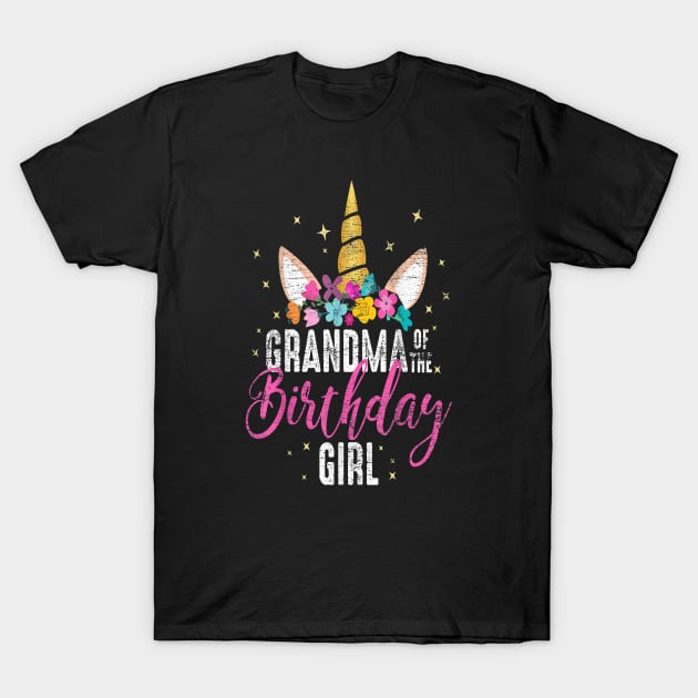 Grandma of the birthday girl T-Shirt by brittenrashidhijl09